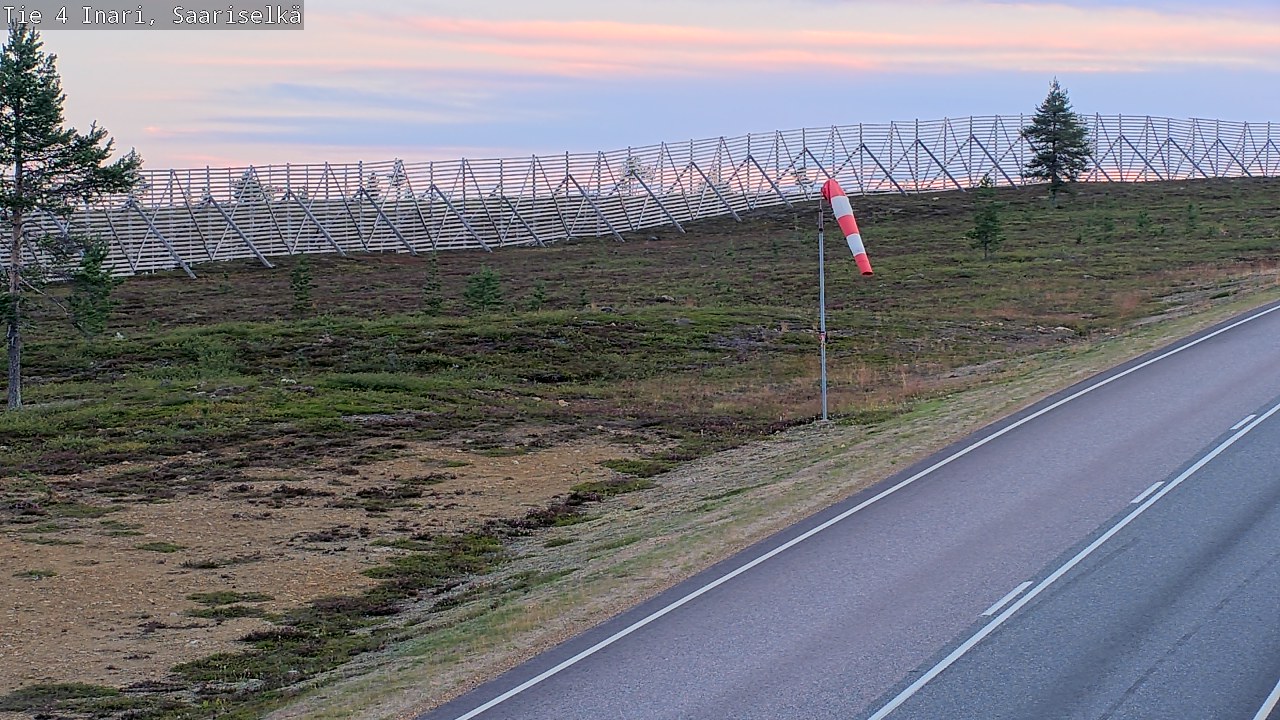 Kelikamerat Kuva Tie 4 Inari, Saariselkä, Kaunispää, Inari, Lappi