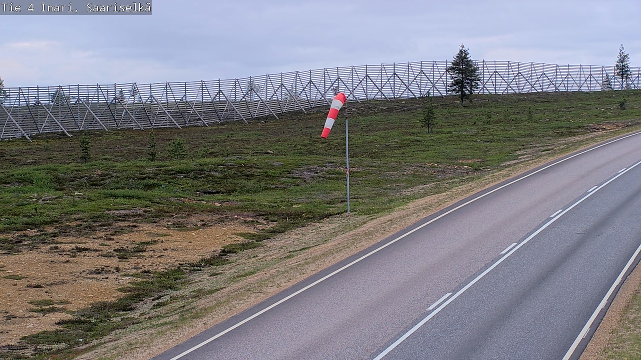 Kelikamerat Kuva Tie 4 Inari, Saariselkä, Kaunispää, Inari, Lappi