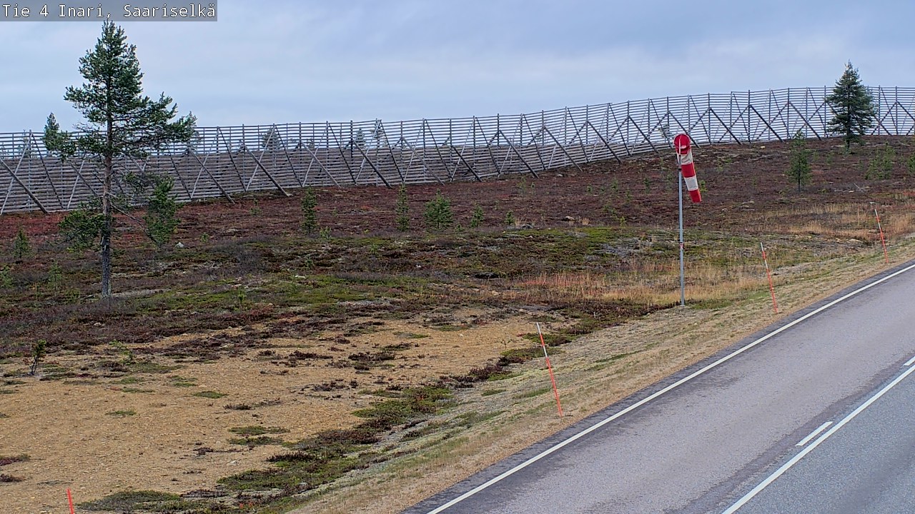 Kelikamerat Kuva Tie 4 Inari, Saariselkä, Kaunispää, Inari, Lappi
