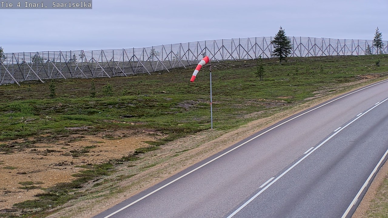 Kelikamerat Kuva Tie 4 Inari, Saariselkä, Kaunispää, Inari, Lappi