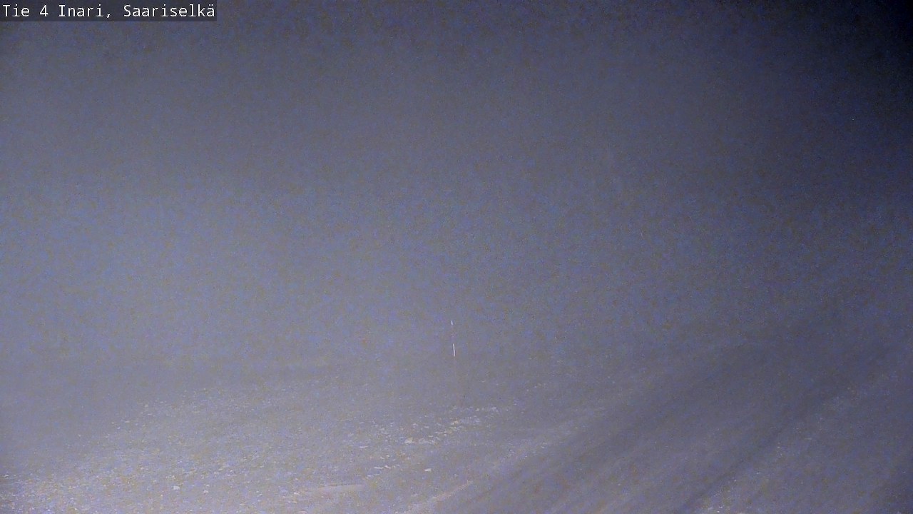 Weather Camera Image Road 4 Inari, Saariselkä, Kaunispää, Inari, Lappi