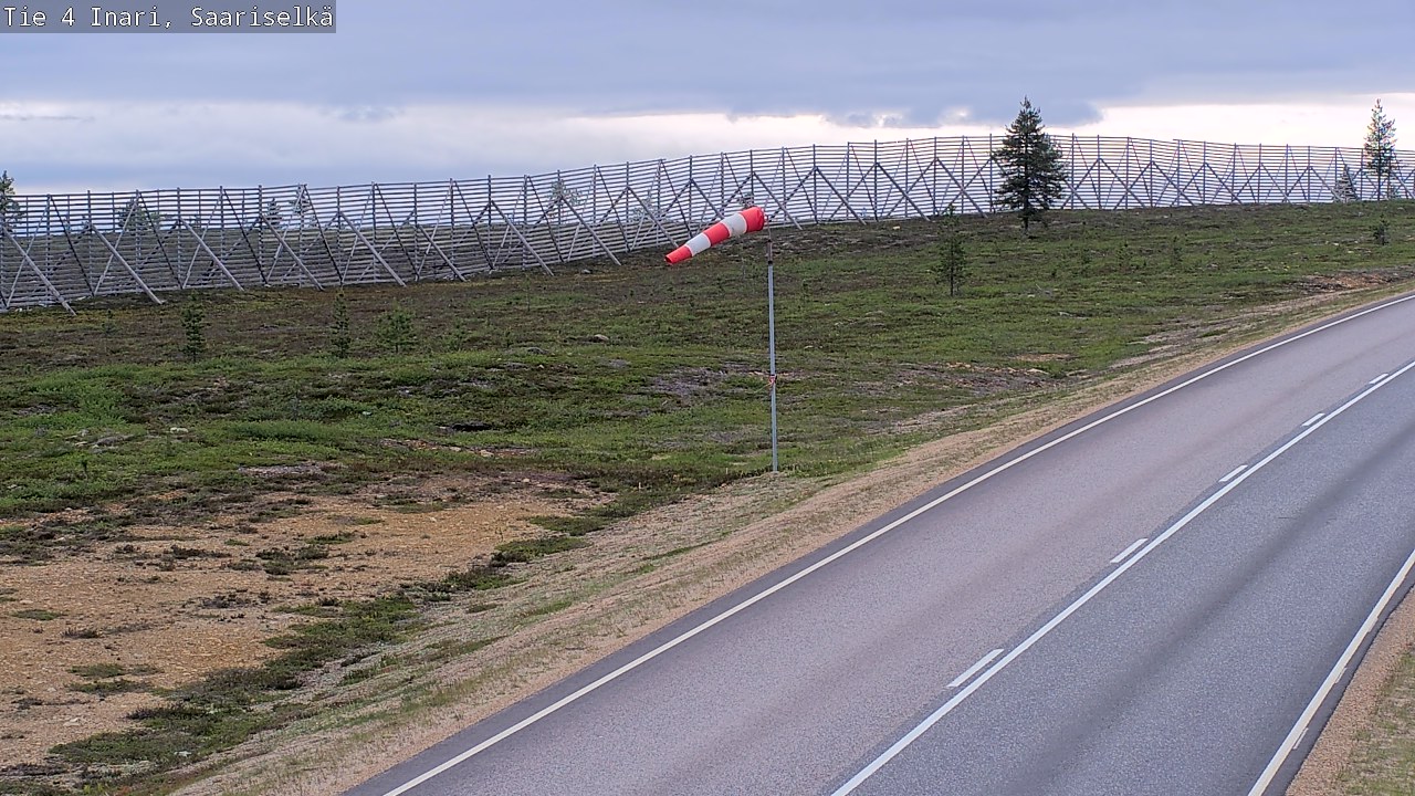 Kelikamerat Kuva Tie 4 Inari, Saariselkä, Kaunispää, Inari, Lappi
