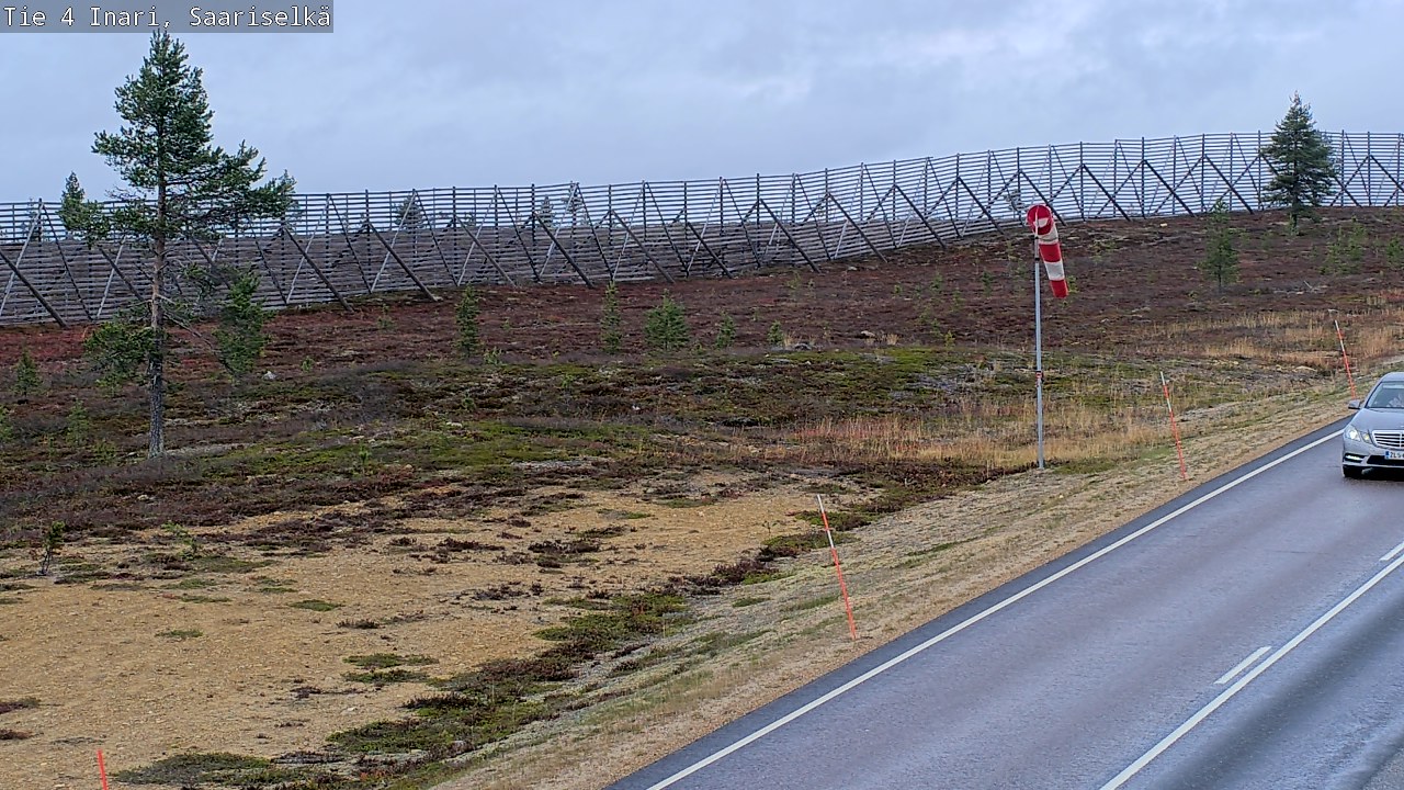 Kelikamerat Kuva Tie 4 Inari, Saariselkä, Kaunispää, Inari, Lappi