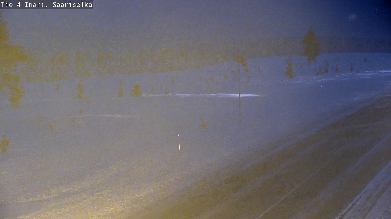 Kelikamerat Kuva Tie 4 Inari, Saariselkä, Kaunispää, Inari, Lappi