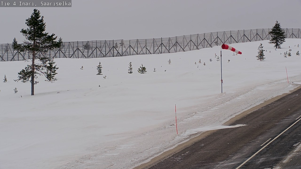 Kelikamerat Kuva Tie 4 Inari, Saariselkä, Kaunispää, Inari, Lappi