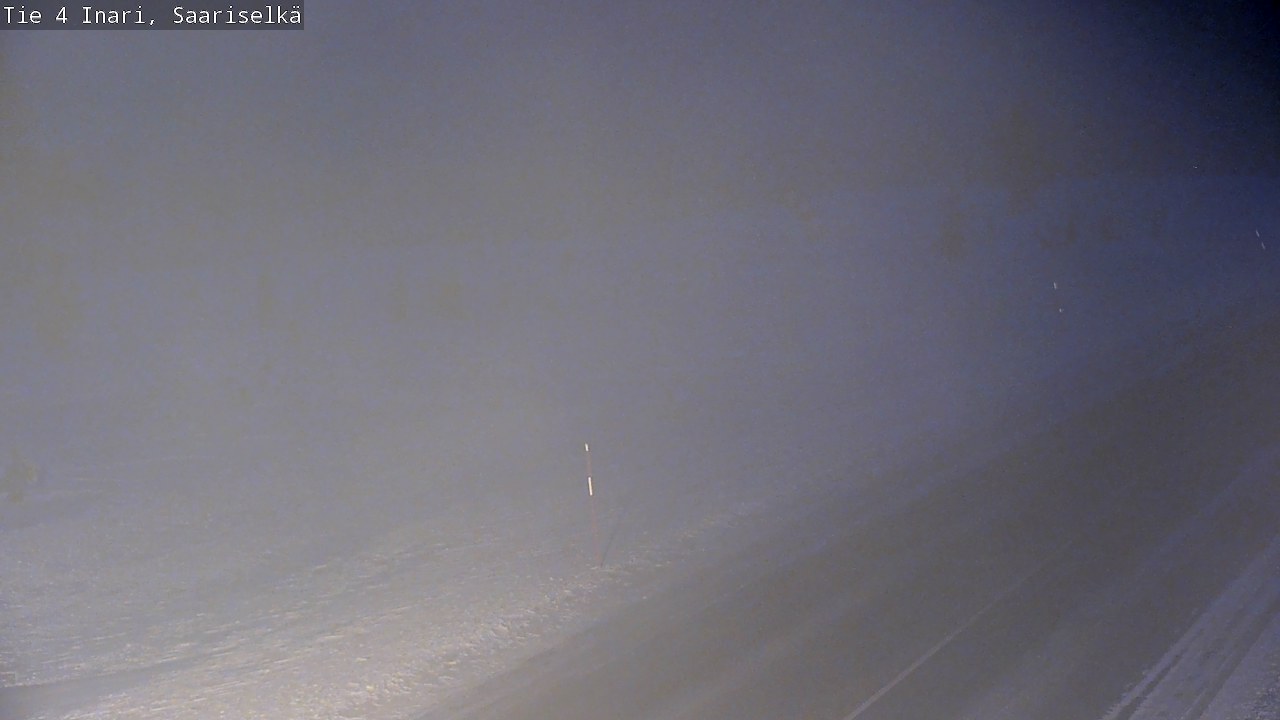 Kelikamerat Kuva Tie 4 Inari, Saariselkä, Kaunispää, Inari, Lappi