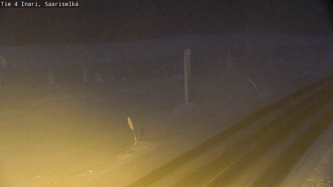 Kelikamerat Kuva Tie 4 Inari, Saariselkä, Kaunispää, Inari, Lappi