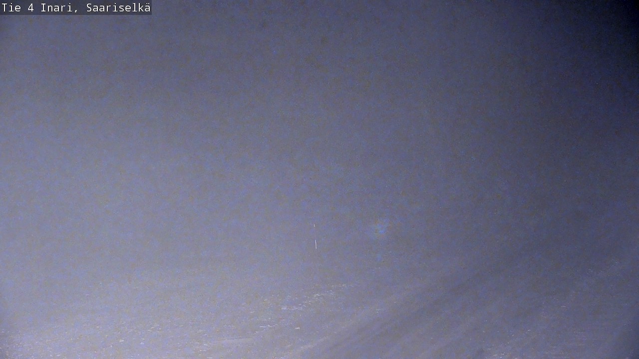 Weather Camera Image Road 4 Inari, Saariselkä, Kaunispää, Inari, Lappi