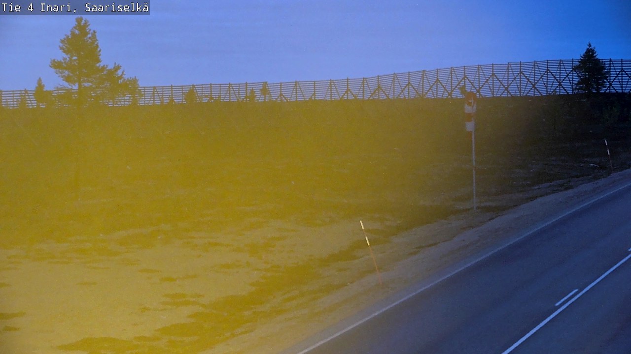 Kelikamerat Kuva Tie 4 Inari, Saariselkä, Kaunispää, Inari, Lappi