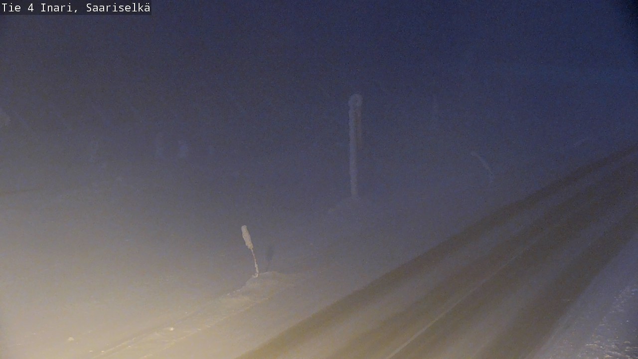 Kelikamerat Kuva Tie 4 Inari, Saariselkä, Kaunispää, Inari, Lappi