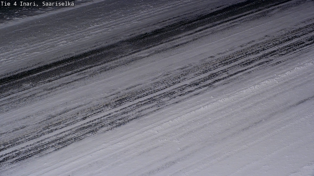 Weather Camera Image Väg 4 Enare, Saariselkä, Kaunispää, Inari, Lappi