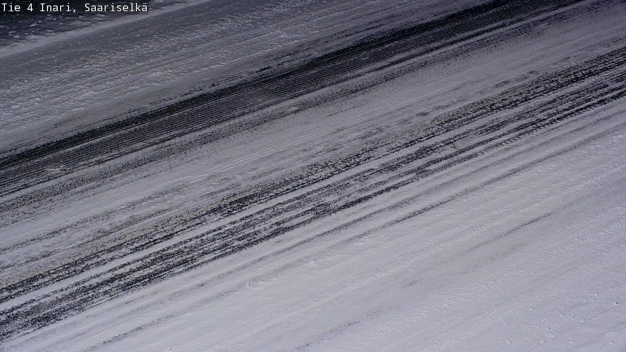 Weather Camera Image Väg 4 Enare, Saariselkä, Kaunispää, Inari, Lappi