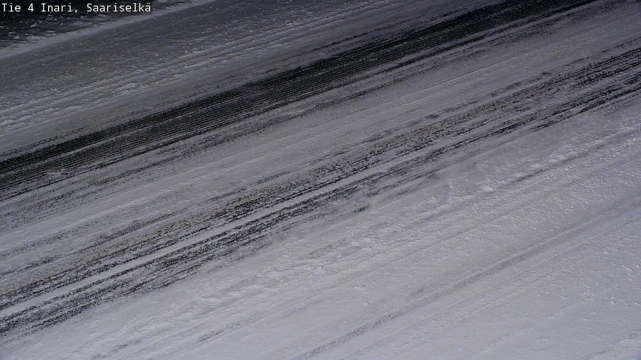 Weather Camera Image Väg 4 Enare, Saariselkä, Kaunispää, Inari, Lappi