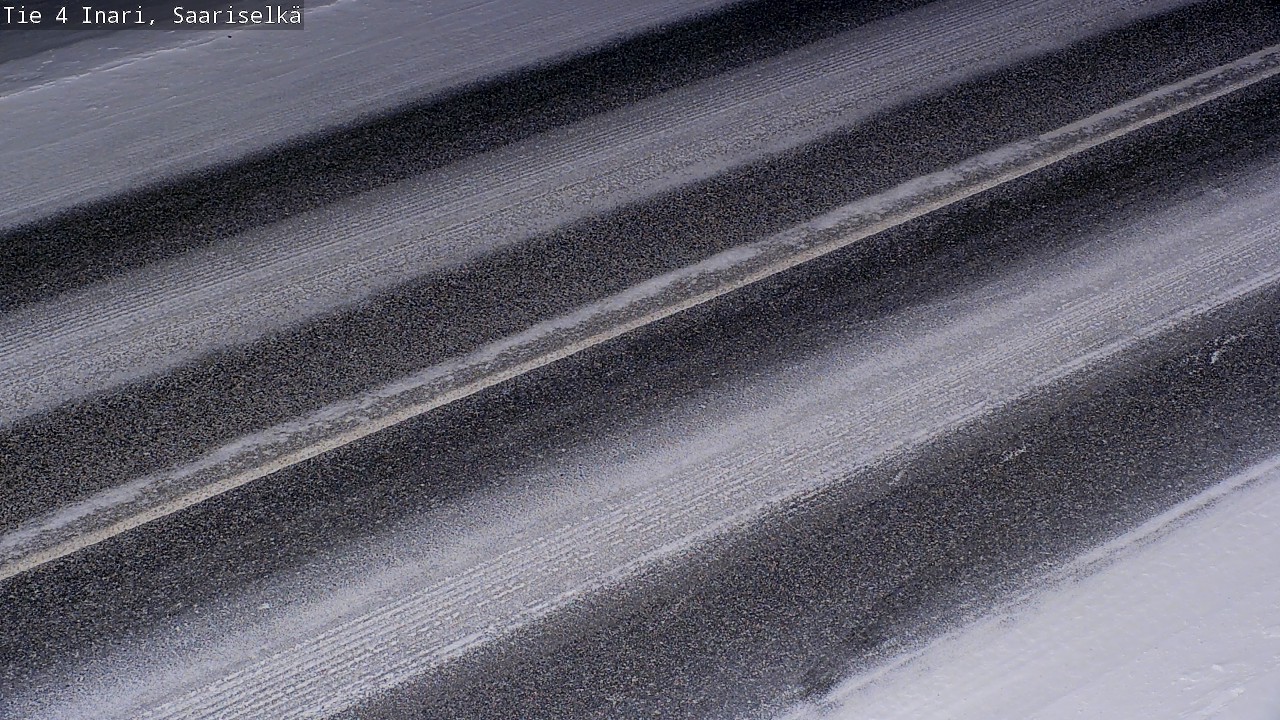 Kelikamerat Kuva Tie 4 Inari, Saariselkä, Kaunispää, Inari, Lappi