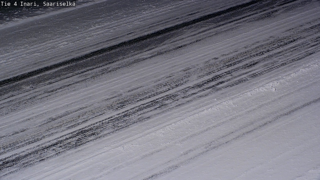 Weather Camera Image Väg 4 Enare, Saariselkä, Kaunispää, Inari, Lappi