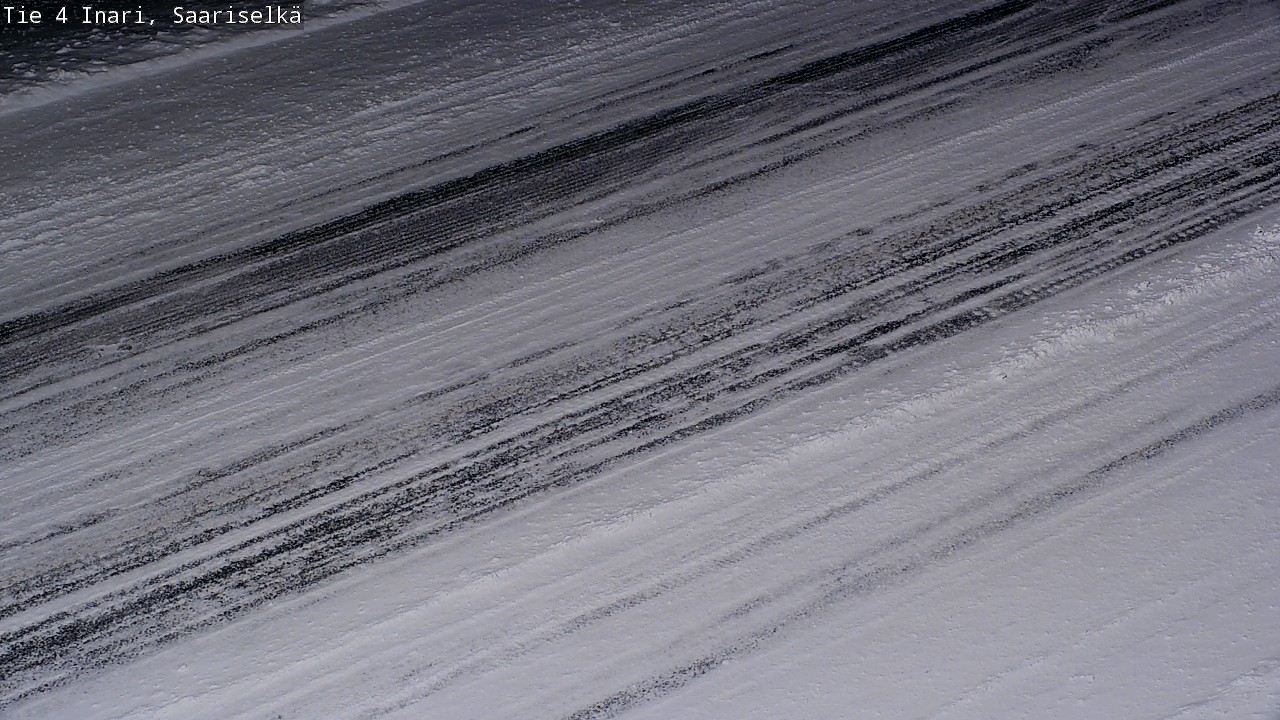 Weather Camera Image Väg 4 Enare, Saariselkä, Kaunispää, Inari, Lappi