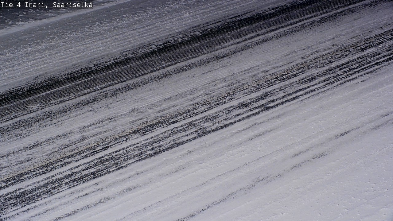 Weather Camera Image Väg 4 Enare, Saariselkä, Kaunispää, Inari, Lappi