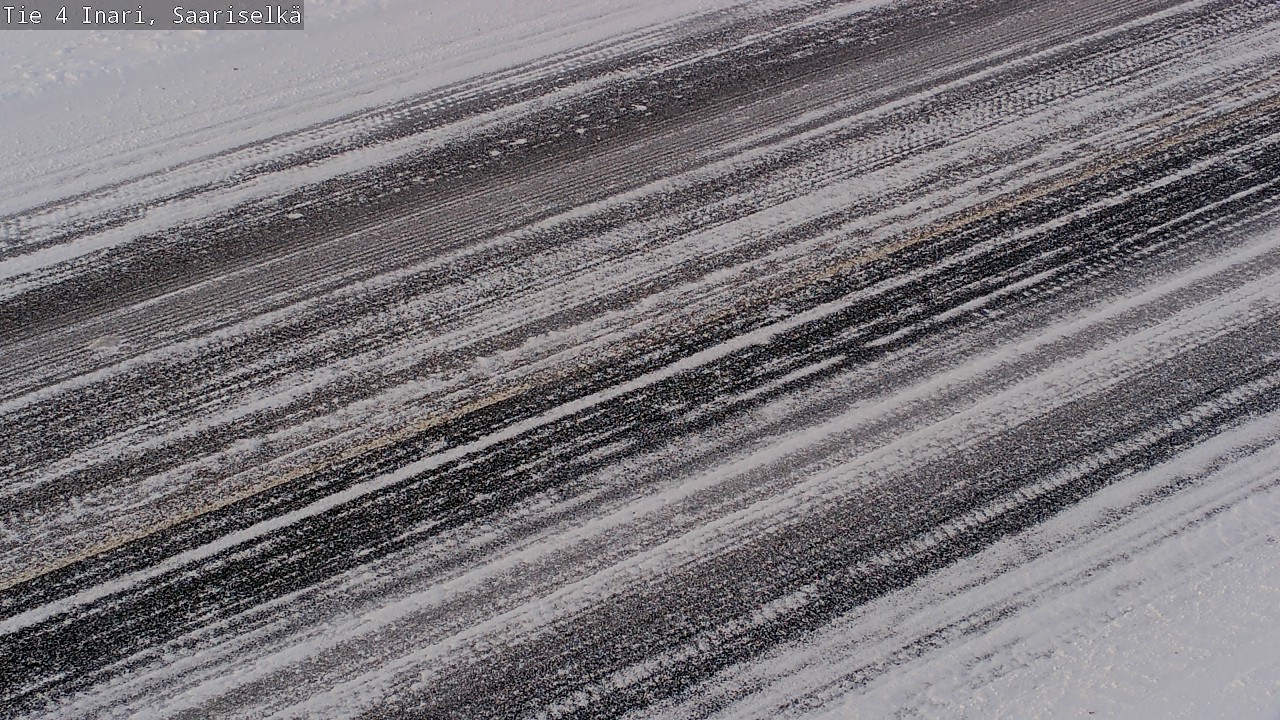 Weather Camera Image Väg 4 Enare, Saariselkä, Kaunispää, Inari, Lappi