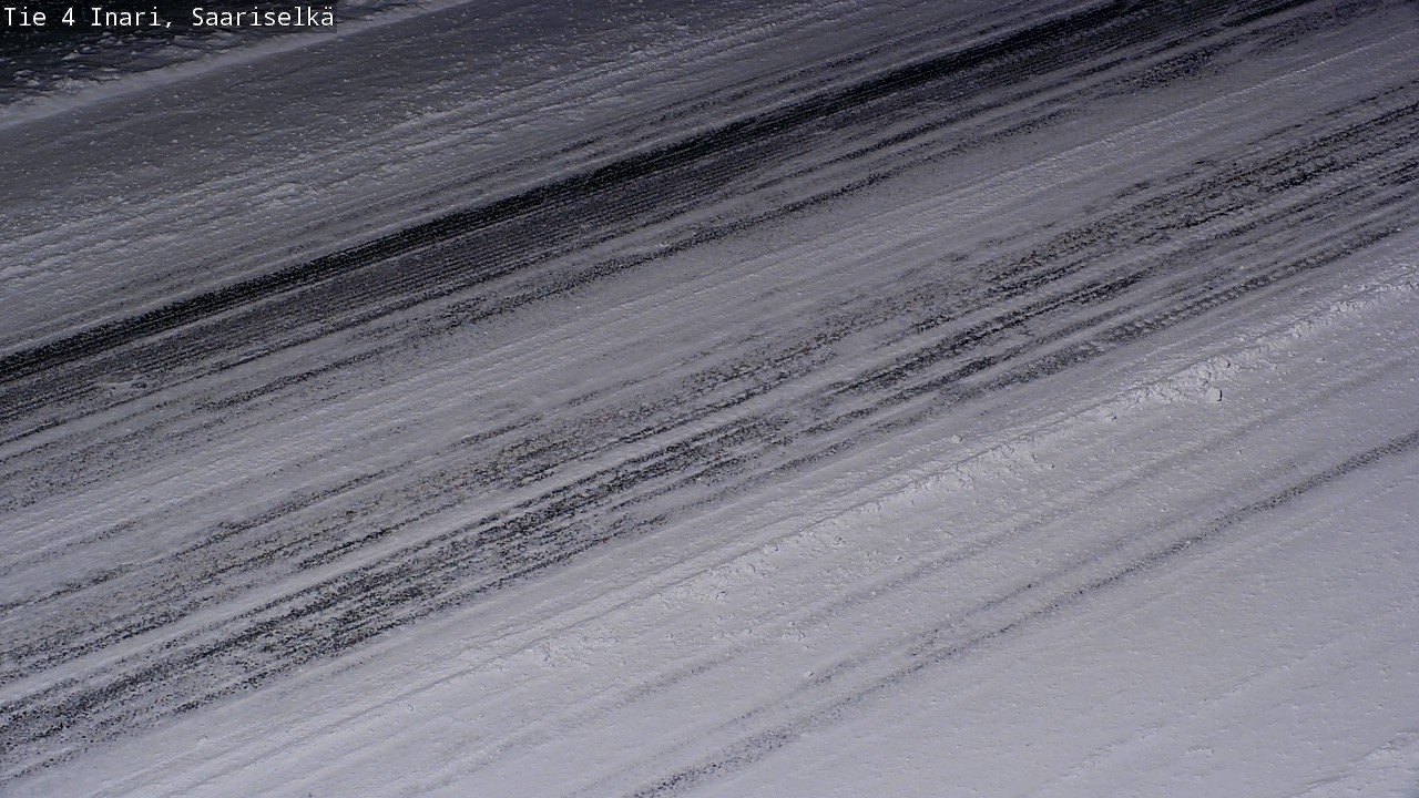 Weather Camera Image Väg 4 Enare, Saariselkä, Kaunispää, Inari, Lappi