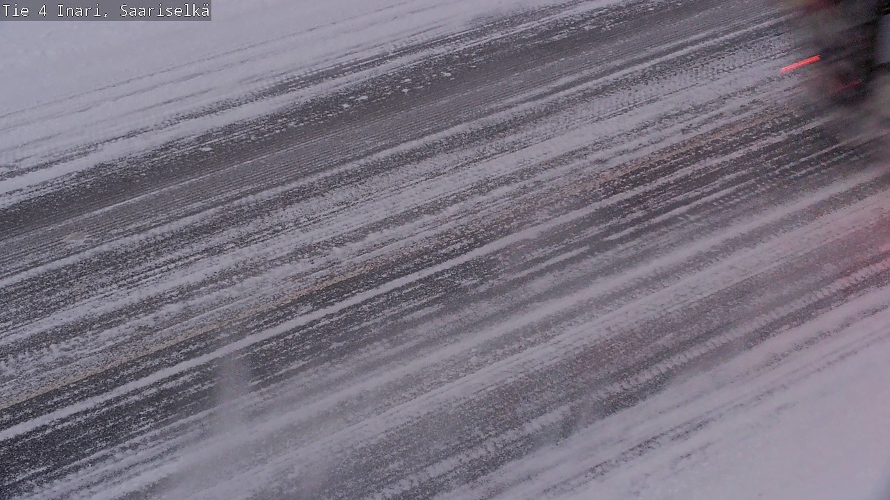 Weather Camera Image Väg 4 Enare, Saariselkä, Kaunispää, Inari, Lappi