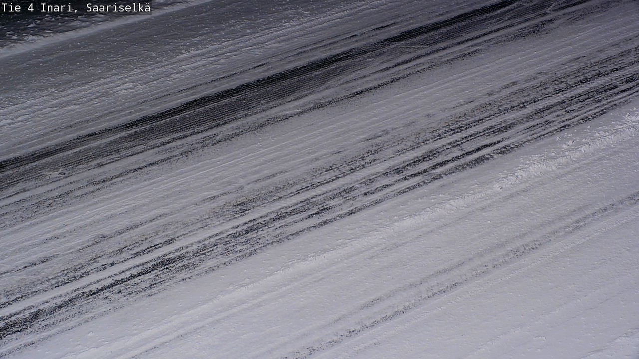 Weather Camera Image Väg 4 Enare, Saariselkä, Kaunispää, Inari, Lappi