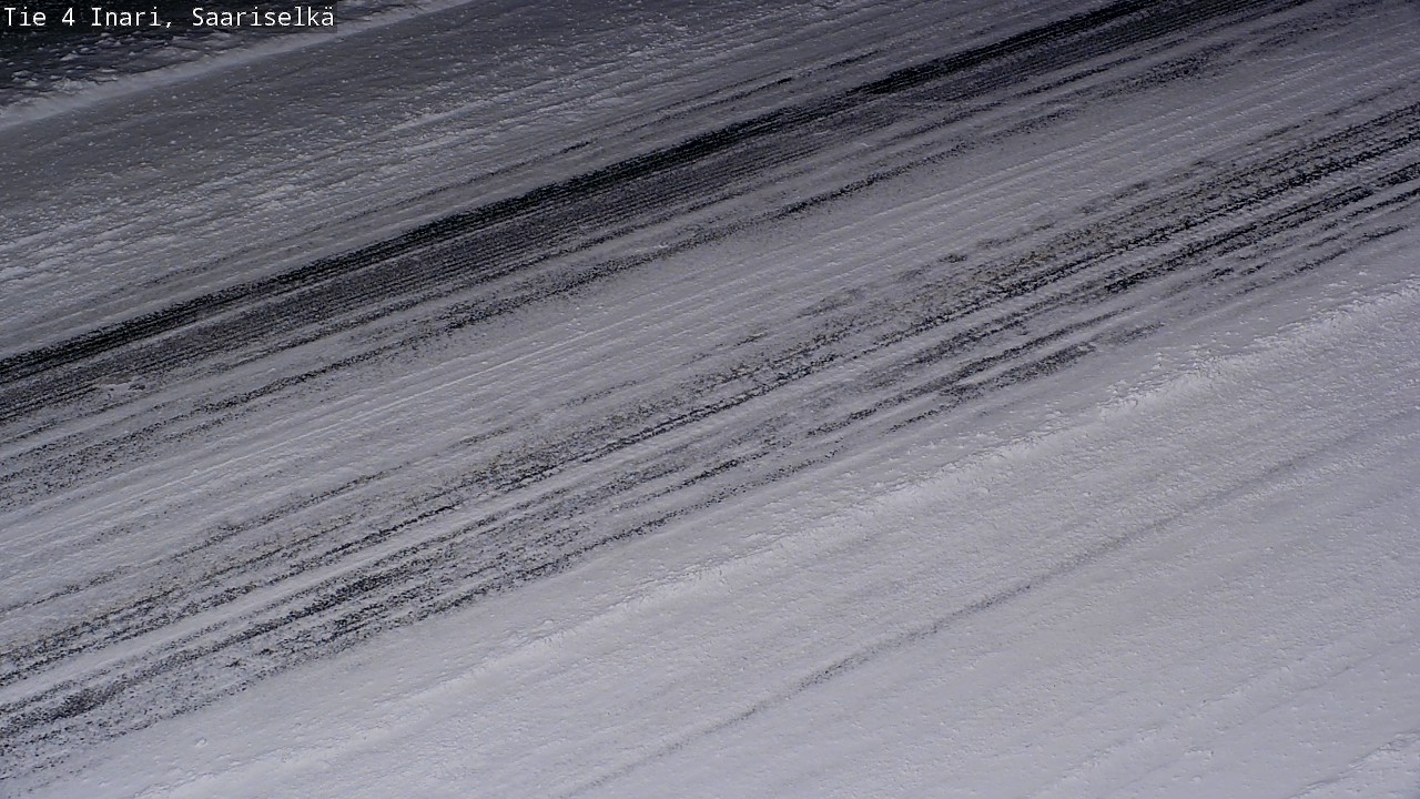 Weather Camera Image Väg 4 Enare, Saariselkä, Kaunispää, Inari, Lappi
