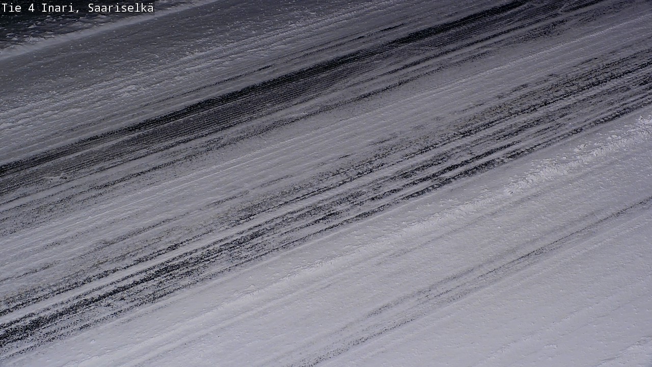 Weather Camera Image Väg 4 Enare, Saariselkä, Kaunispää, Inari, Lappi