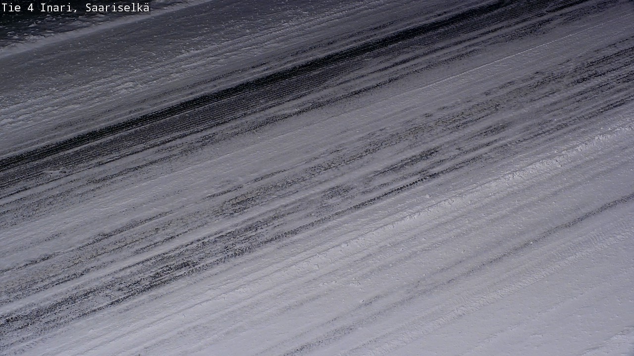 Weather Camera Image Väg 4 Enare, Saariselkä, Kaunispää, Inari, Lappi