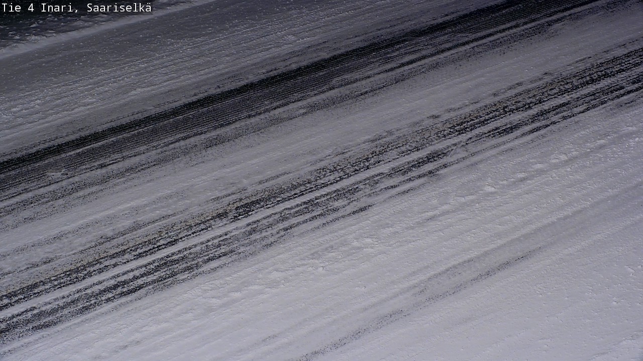 Weather Camera Image Väg 4 Enare, Saariselkä, Kaunispää, Inari, Lappi