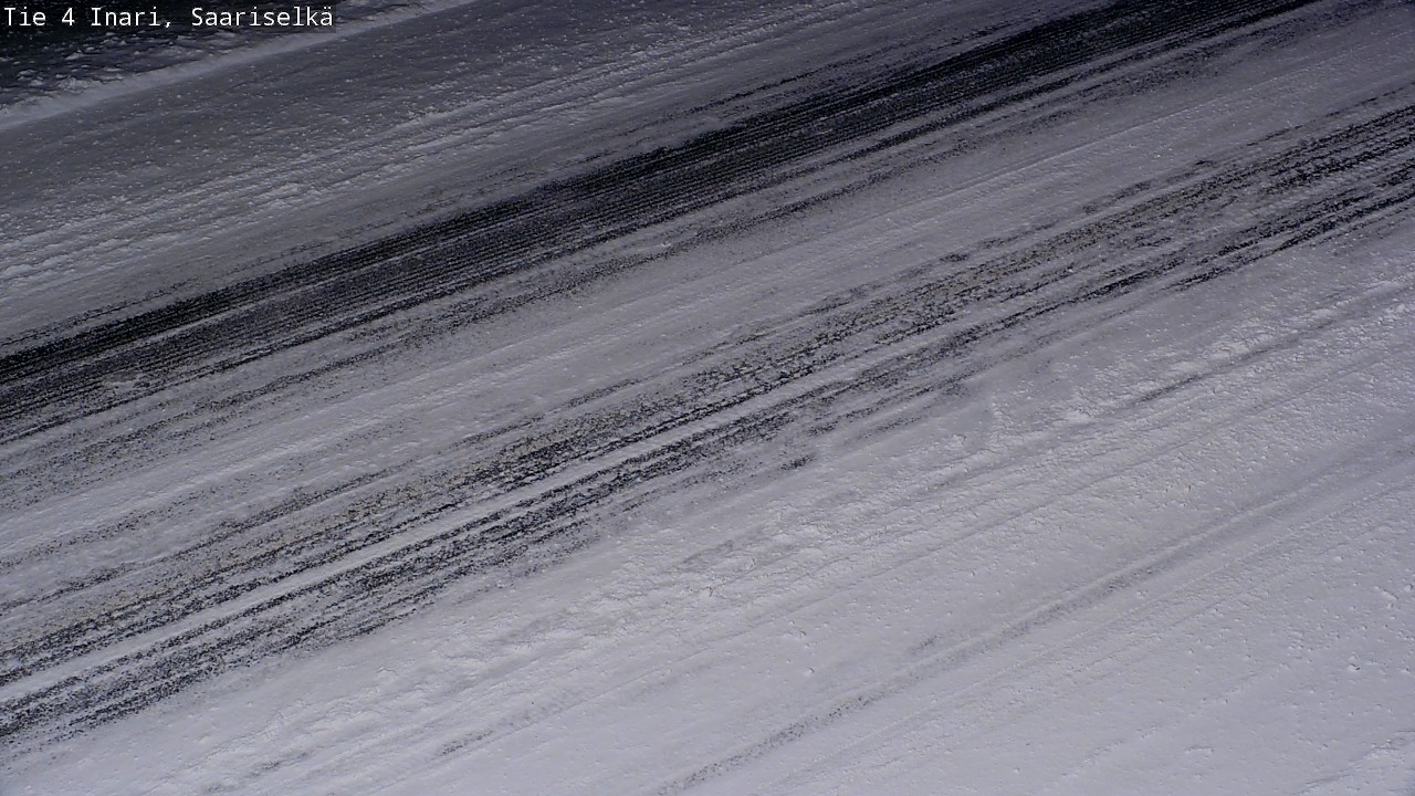 Weather Camera Image Väg 4 Enare, Saariselkä, Kaunispää, Inari, Lappi