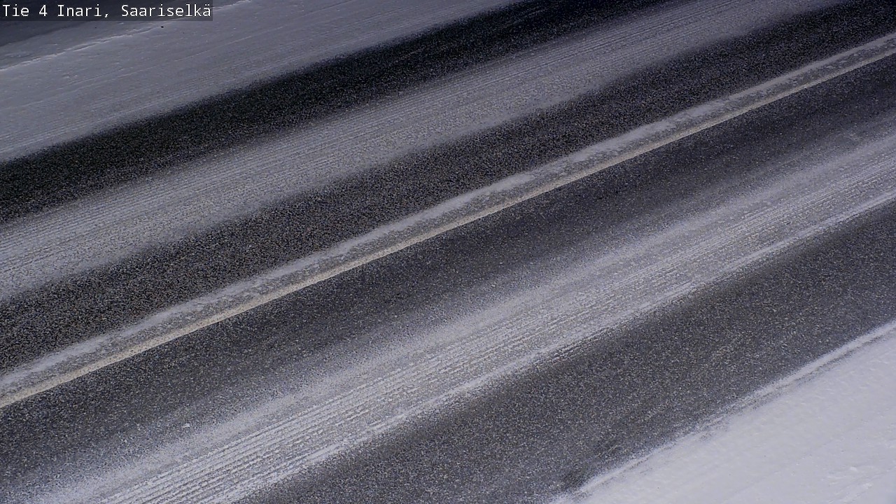 Kelikamerat Kuva Tie 4 Inari, Saariselkä, Kaunispää, Inari, Lappi