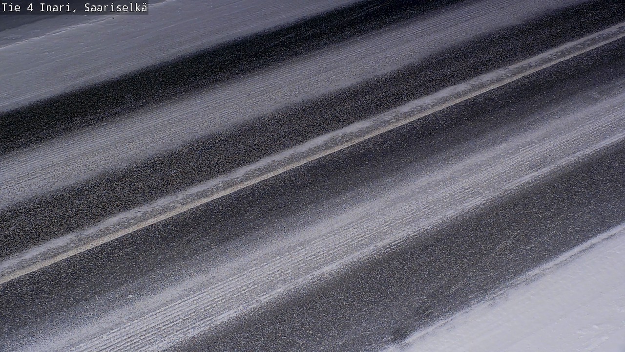 Kelikamerat Kuva Tie 4 Inari, Saariselkä, Kaunispää, Inari, Lappi