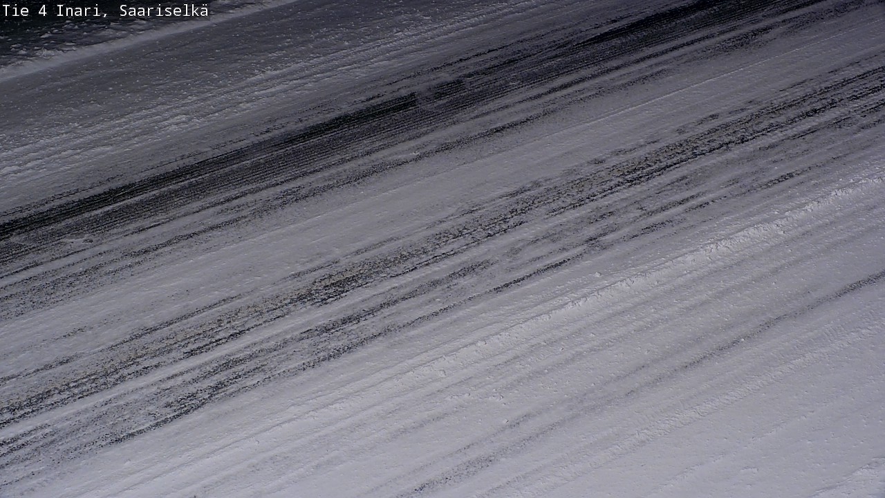 Weather Camera Image Väg 4 Enare, Saariselkä, Kaunispää, Inari, Lappi