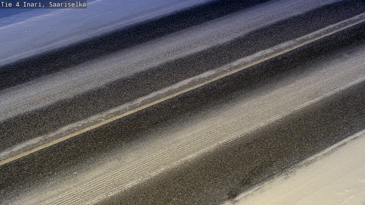 Kelikamerat Kuva Tie 4 Inari, Saariselkä, Kaunispää, Inari, Lappi