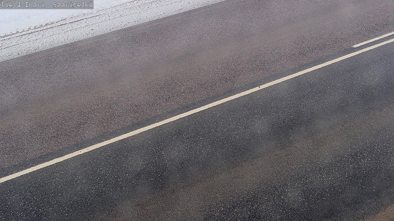 Weather Camera Image Road 4 Inari, Saariselkä, Kaunispää, Inari, Lappi