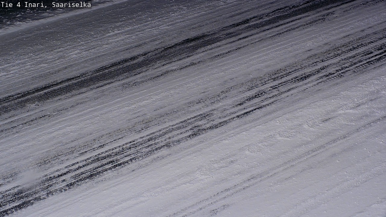 Weather Camera Image Väg 4 Enare, Saariselkä, Kaunispää, Inari, Lappi