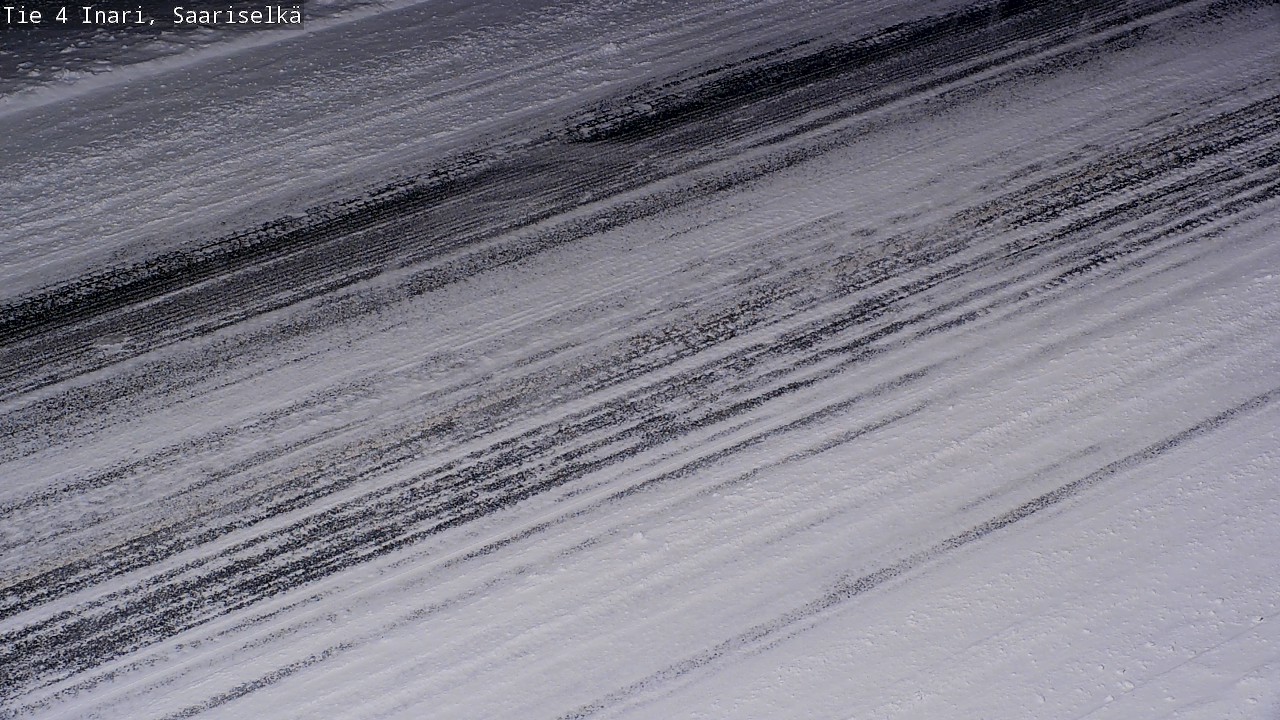 Weather Camera Image Väg 4 Enare, Saariselkä, Kaunispää, Inari, Lappi