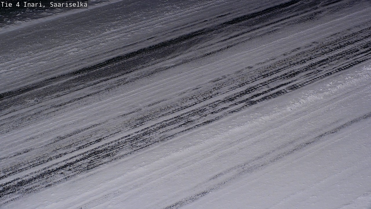 Weather Camera Image Väg 4 Enare, Saariselkä, Kaunispää, Inari, Lappi