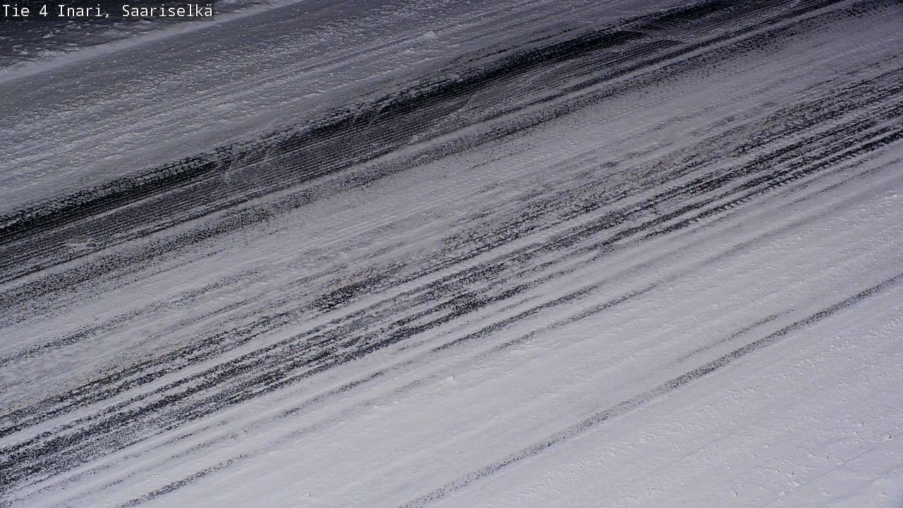 Weather Camera Image Väg 4 Enare, Saariselkä, Kaunispää, Inari, Lappi