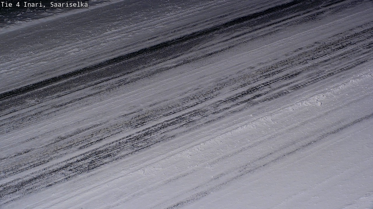 Weather Camera Image Väg 4 Enare, Saariselkä, Kaunispää, Inari, Lappi