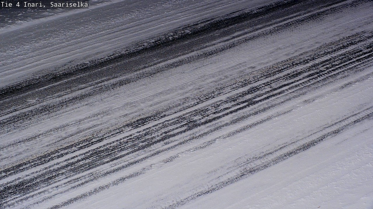 Weather Camera Image Väg 4 Enare, Saariselkä, Kaunispää, Inari, Lappi