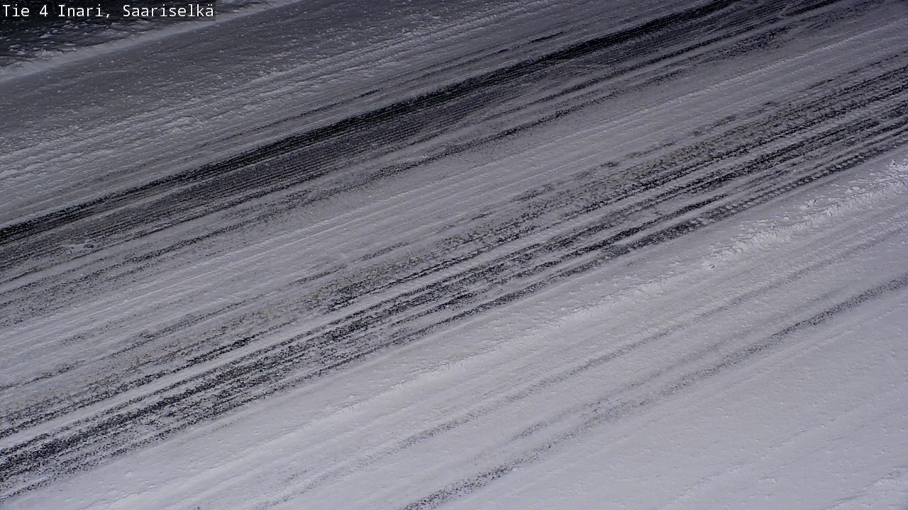 Weather Camera Image Väg 4 Enare, Saariselkä, Kaunispää, Inari, Lappi