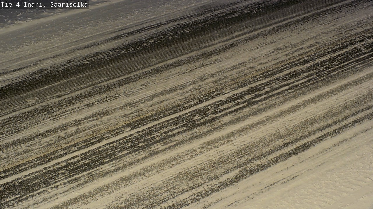Weather Camera Image Väg 4 Enare, Saariselkä, Kaunispää, Inari, Lappi
