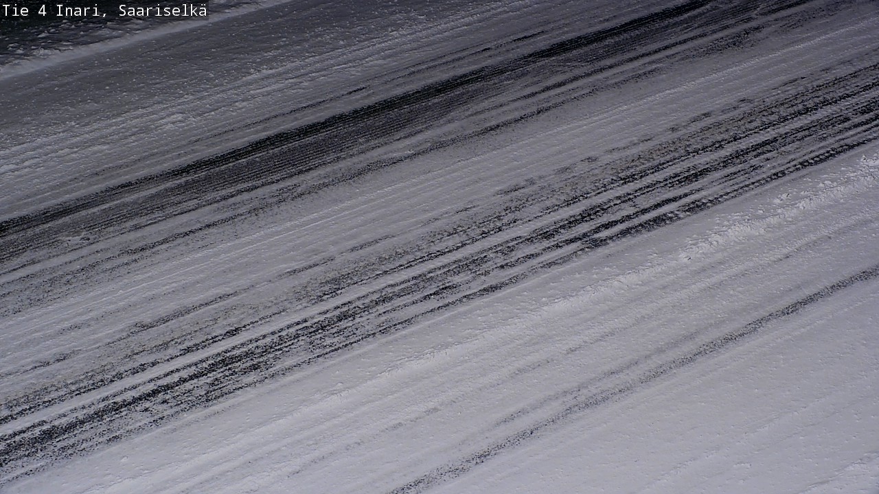 Weather Camera Image Väg 4 Enare, Saariselkä, Kaunispää, Inari, Lappi