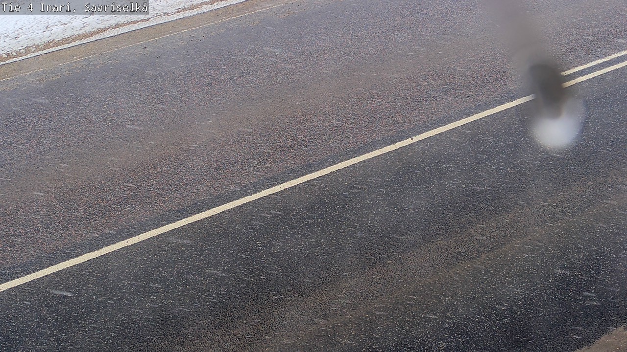 Weather Camera Image Road 4 Inari, Saariselkä, Kaunispää, Inari, Lappi