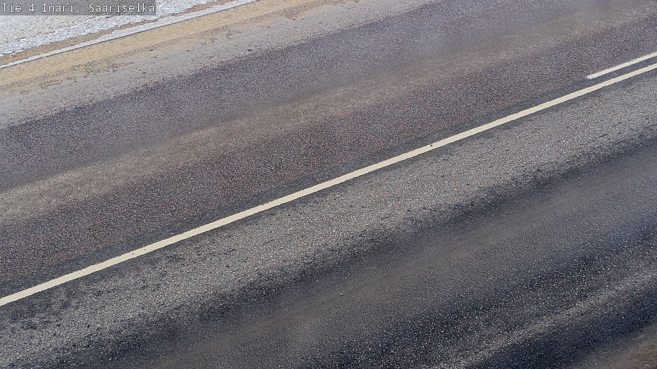 Weather Camera Image Road 4 Inari, Saariselkä, Kaunispää, Inari, Lappi