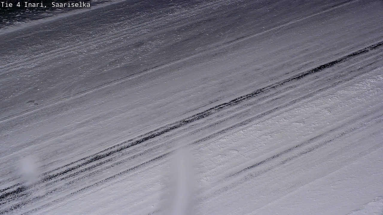 Weather Camera Image Väg 4 Enare, Saariselkä, Kaunispää, Inari, Lappi