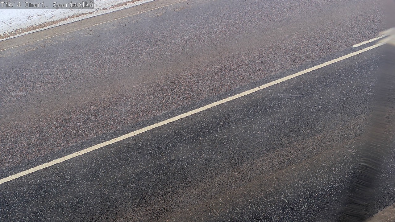 Weather Camera Image Road 4 Inari, Saariselkä, Kaunispää, Inari, Lappi