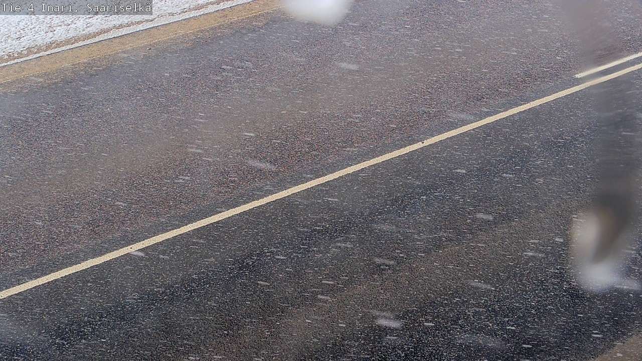 Weather Camera Image Road 4 Inari, Saariselkä, Kaunispää, Inari, Lappi