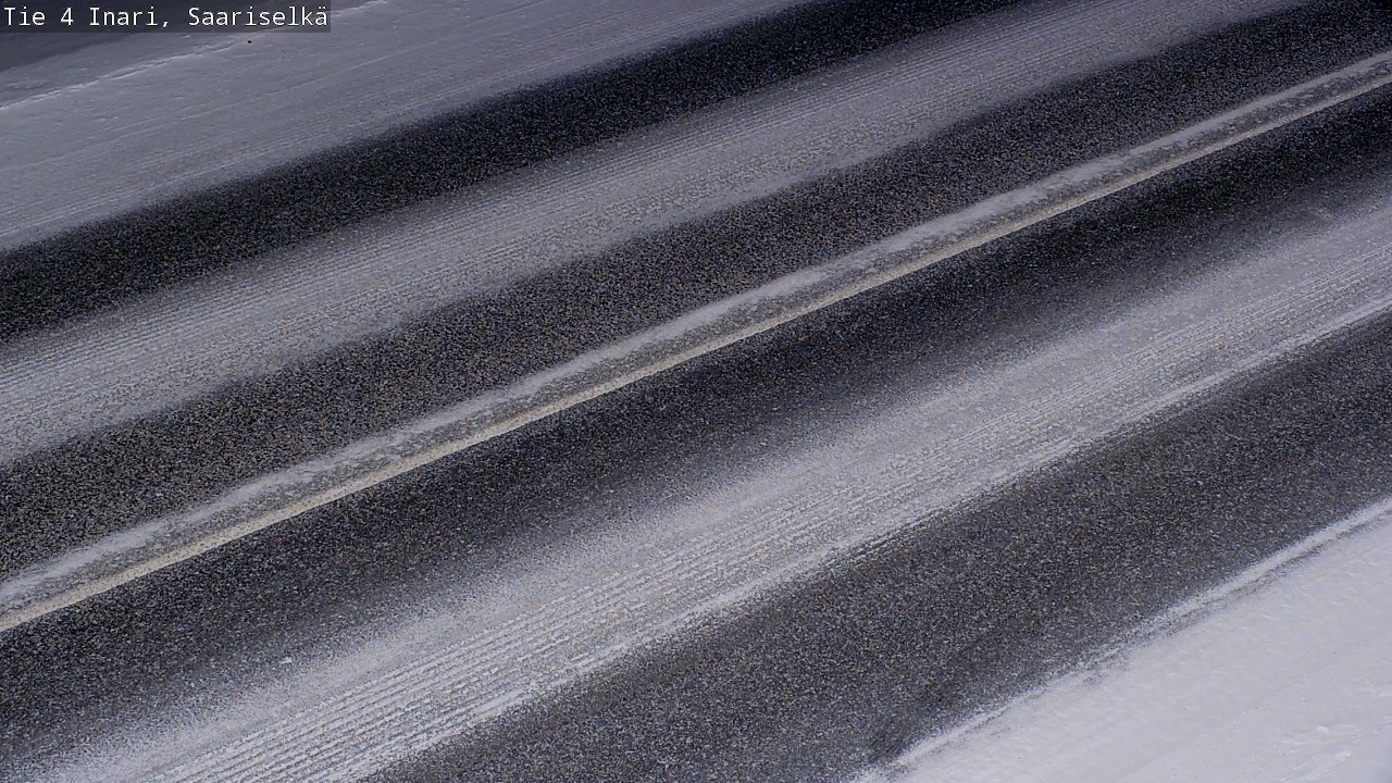 Kelikamerat Kuva Tie 4 Inari, Saariselkä, Kaunispää, Inari, Lappi